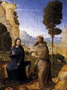 Juan de Flandes The Temptation of Christ Spain oil painting artist